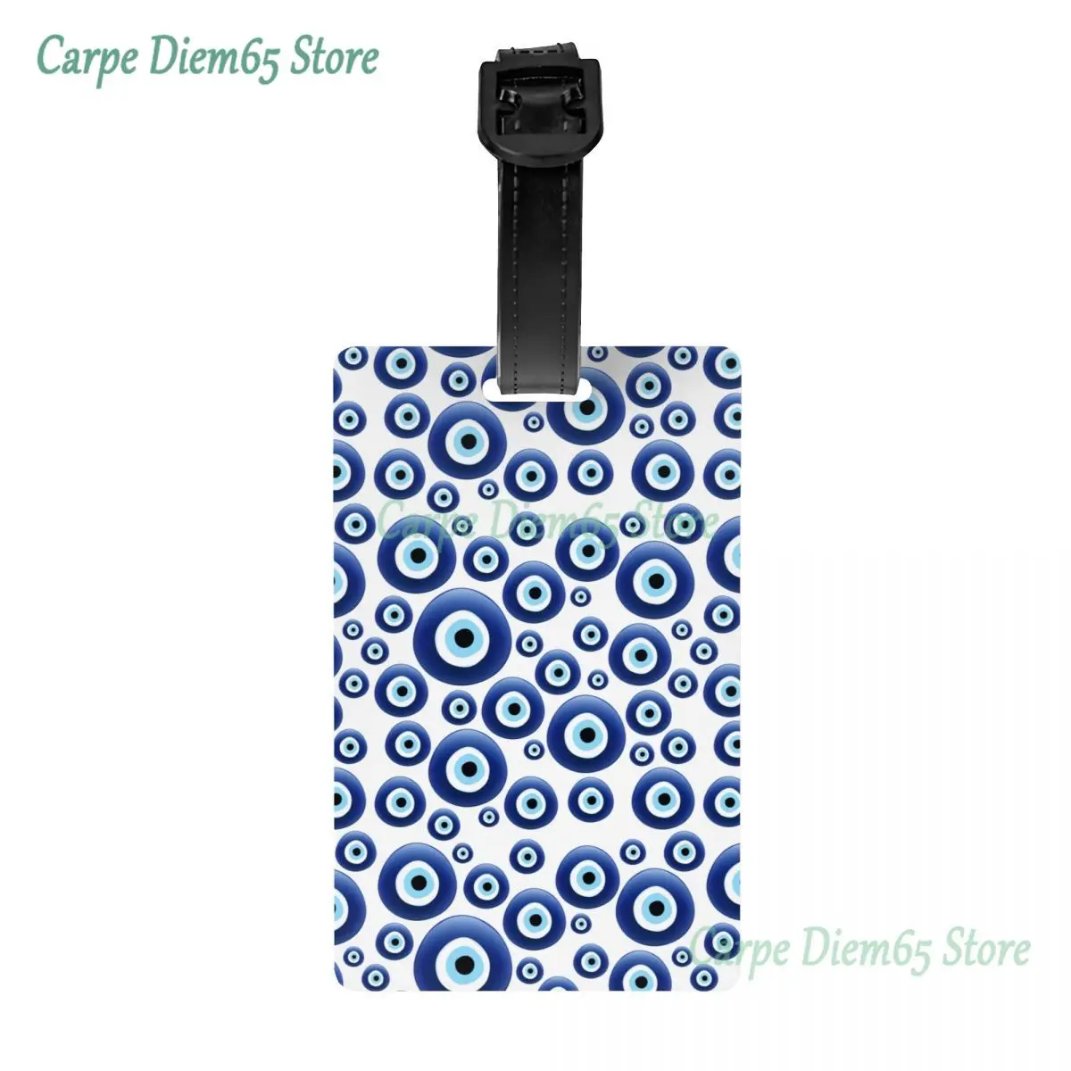 Mediterranean Evil Eye Protection Luggage Tag Custom Lucky Charm Amulet Hamsa Baggage Tags Privacy Cover ID Label
Mediterranean Evil Eye Protection Luggage Tag Custom Lucky Charm Amulet Hamsa Baggage Tags Privacy Cover ID Label