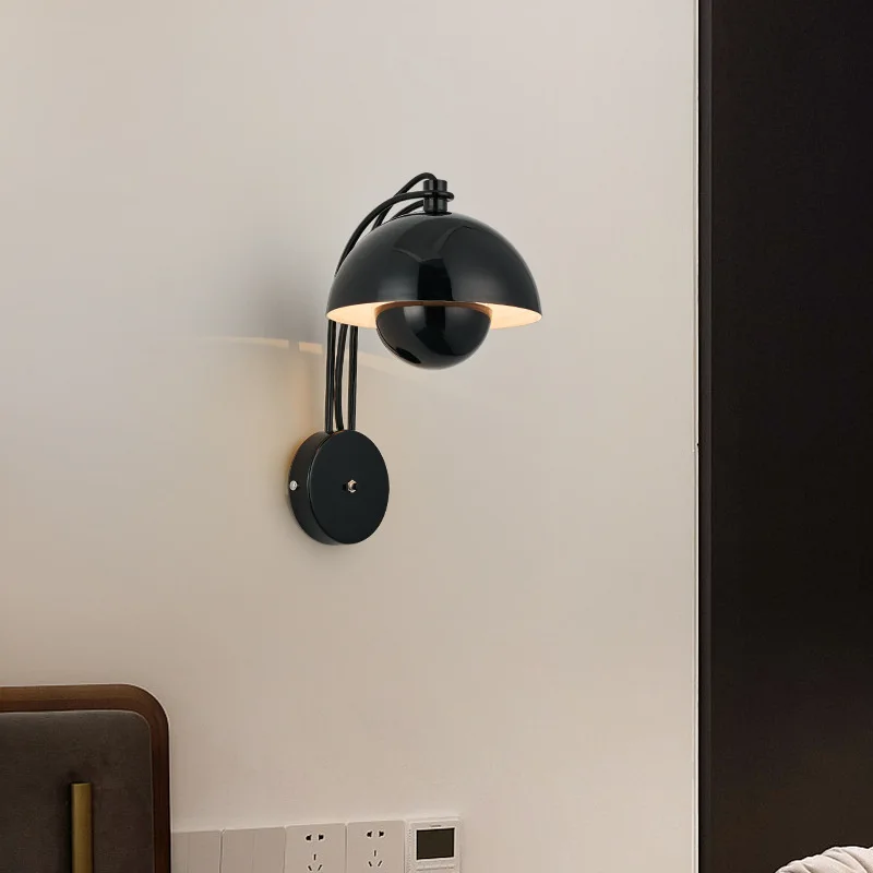 Denmark minimalist creative mushroom bedside wall lamp Hotel corridor porch decoration cream style Macaron wall lamp
Denmark minimalist creative mushroom bedside wall lamp Hotel corridor porch decoration cream style Macaron wall lamp
