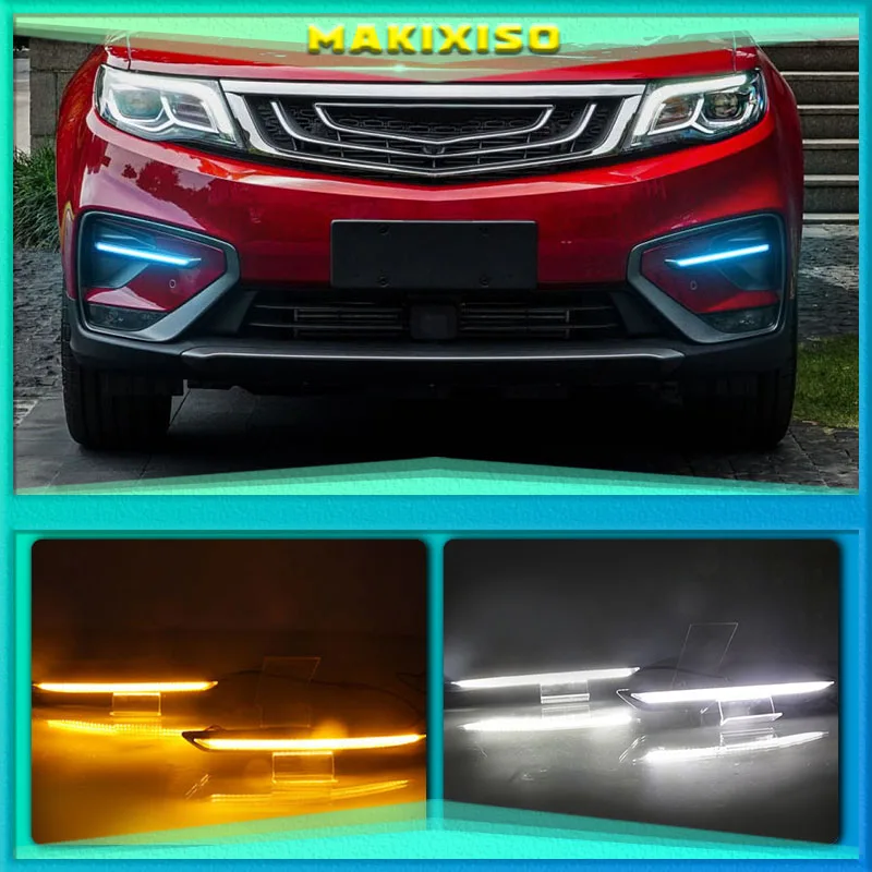 2Pcs Car LED Daytime Running Light Fog Lamp Frame Fog Light for Geely Boyue Proton X70 2018
2Pcs Car LED Daytime Running Light Fog Lamp Frame Fog Light for Geely Boyue Proton X70 2018