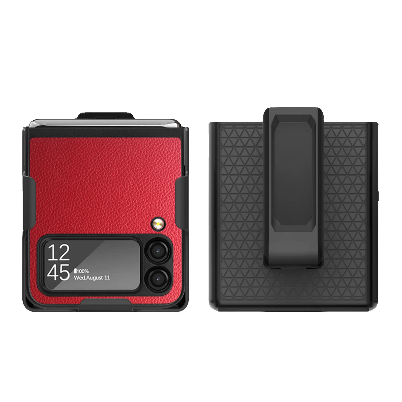 Leather Folding Case for Samsung Galaxy Z Flip 3 4 5G with Holder Waist Bag Clip Slim PU Phone Case Phone Protection Covers 2022
Leather Folding Case for Samsung Galaxy Z Flip 3 4 5G with Holder Waist Bag Clip Slim PU Phone Case Phone Protection Covers 2022