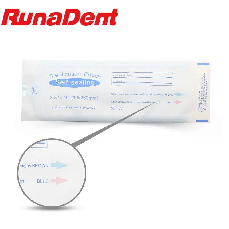 200Pc/Pack Disposable Dental Self Sealing Sterilization Pouch Medical Grade Paper Dental Tattoo Tool Storage Bag
200Pc/Pack Disposable Dental Self Sealing Sterilization Pouch Medical Grade Paper Dental Tattoo Tool Storage Bag