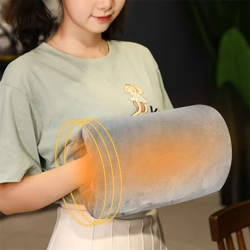 

Usb Electric Heating Hand Warmers Pad Portable Household Travel Winter Safe Hand Warmer Heatingglove Flannel Warming Hand Pillow