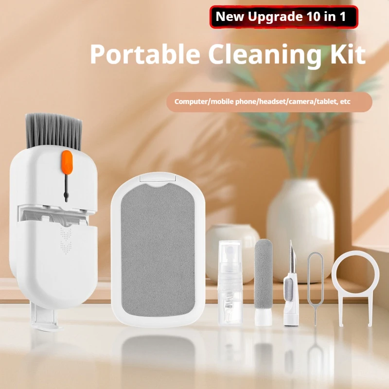 New Computer Cleaning Kit Pack Mobile Phone Cleaning Supplies Tools Headphone Cleaning Pen Screen Keyboard Cleaning Brush
New Computer Cleaning Kit Pack Mobile Phone Cleaning Supplies Tools Headphone Cleaning Pen Screen Keyboard Cleaning Brush