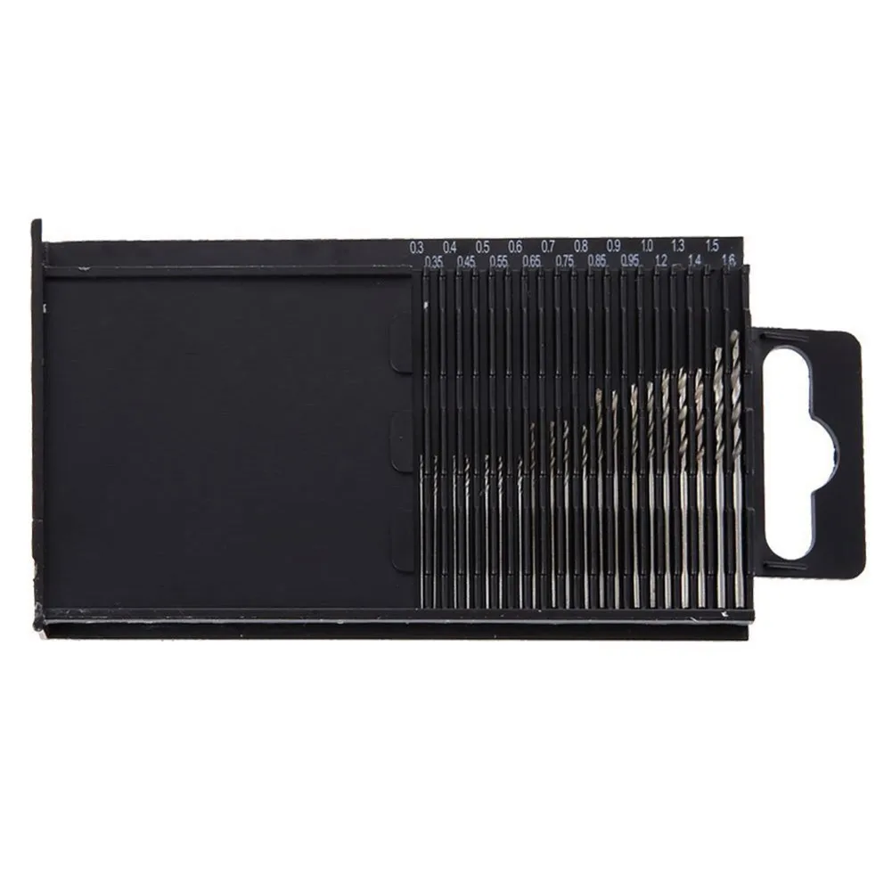 20Pcs Mini HSS Spiral Drill Bit Set Micro Drill Bits Set For Precision Crafts Jewellery Watch Repair Electronics 0.3mm-1.6mm/
20Pcs Mini HSS Spiral Drill Bit Set Micro Drill Bits Set For Precision Crafts Jewellery Watch Repair Electronics 0.3mm-1.6mm/
