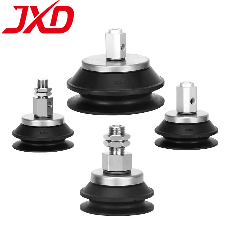 

JXD SMC ZP3E-Y32/50/100BMN Internal External Thread Organ Type Black NBR Pneumatic Heavy Duty Vacuum Suction Cup Sucker