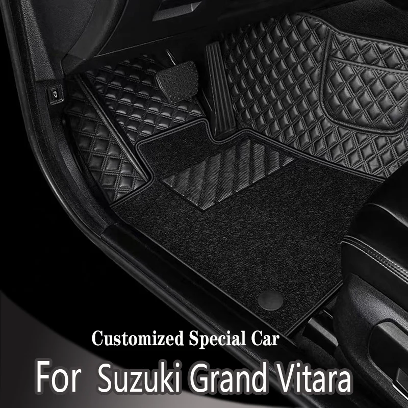 Автомобильные коврики под заказ для Suzuki Grand Vitara 2007-2017 года, ковер из искусственной кожи, аксессуары для интерьера автомобиля
Автомобильные коврики под заказ для Suzuki Grand Vitara 2007-2017 года, ковер из искусственной кожи, аксессуары для интерьера автомобиля