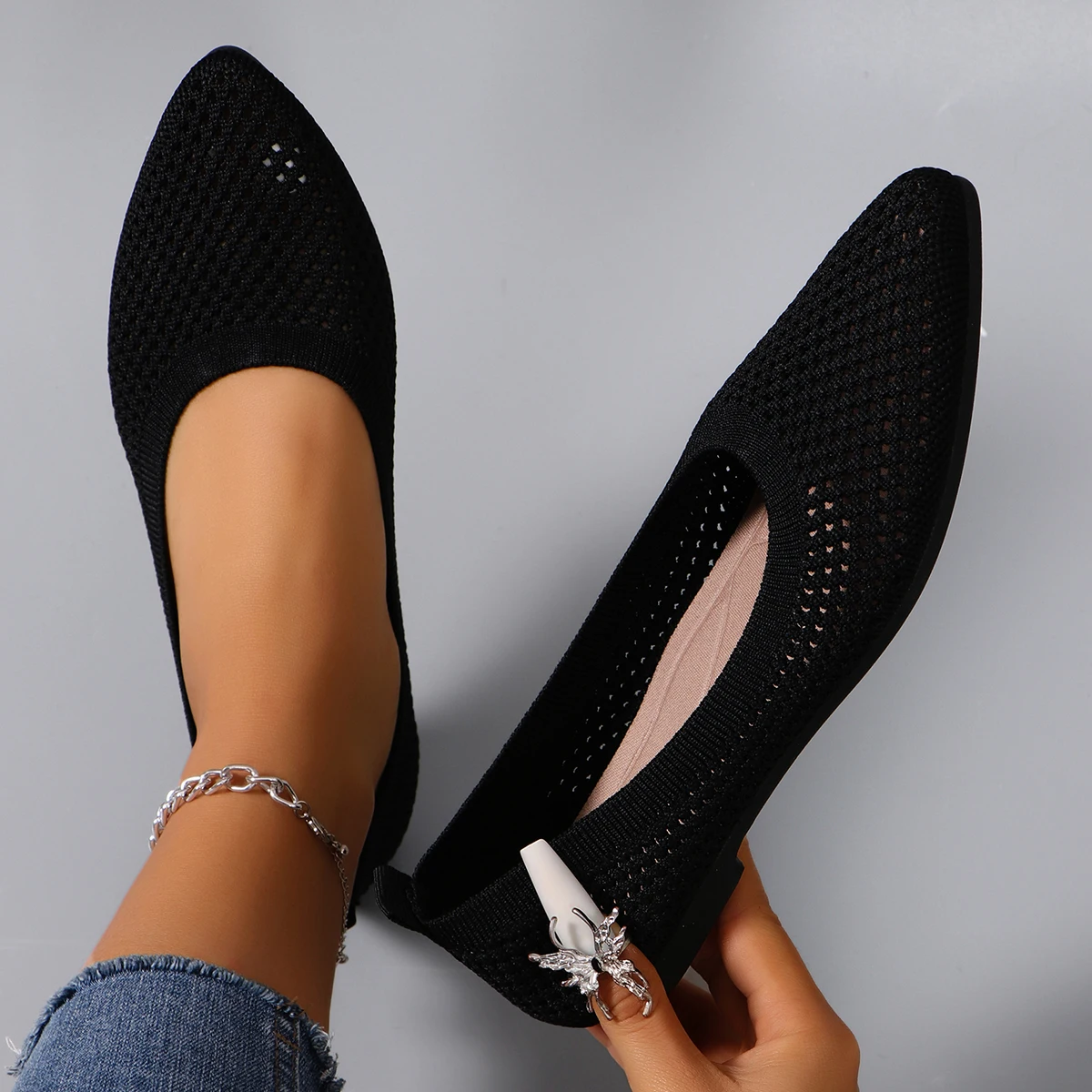 أحذية رياضية نسائية جديدة للربيع، عصرية، قابلة للتنفس، خفيفة الوزن، مضادة للانزلاق، مقاومة للتآكل، أحذية رياضية كاجوال، أحذية مسطحة أحذية رياضية نسائية جديدة للربيع، عصرية، قابلة للتنفس، خفيفة الوزن، مضادة للانزلاق، مقاومة للتآكل، أحذية رياضية كاجوال، أحذية مسطحة