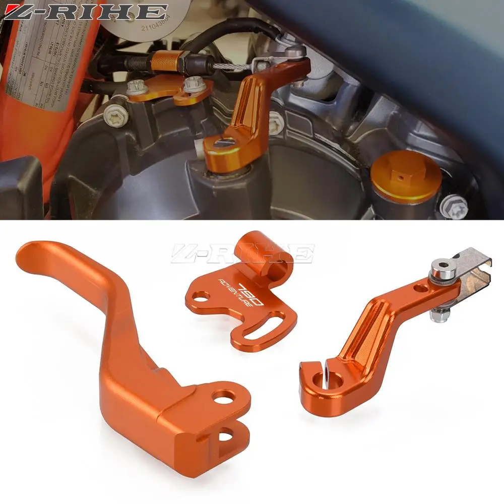 

For 890 Adventure S/R 2020-2023 2022 2021 890ADV Motorcycle 10% Force Reduction Shorty Easy Pull Stunt Clutch Lever System