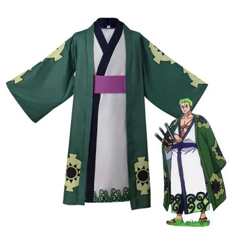 Anime Cartoon Series One Piece The Kingdom of Harmony Cosplay Roronoa Zoro Cosplay Kimono Play The Role of Outfits
Anime Cartoon Series One Piece The Kingdom of Harmony Cosplay Roronoa Zoro Cosplay Kimono Play The Role of Outfits