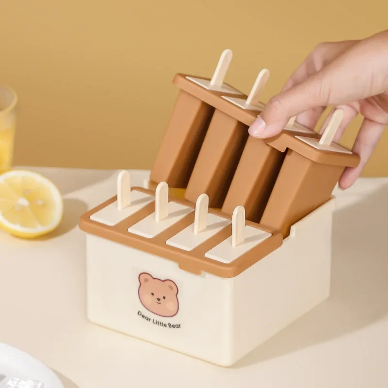 DIY Popsicle Ice Cream Mold with Lid Popsicle Frozen Ice Cube Box Homemade Ice Cream Tools 
DIY Popsicle Ice Cream Mold with Lid Popsicle Frozen Ice Cube Box Homemade Ice Cream Tools