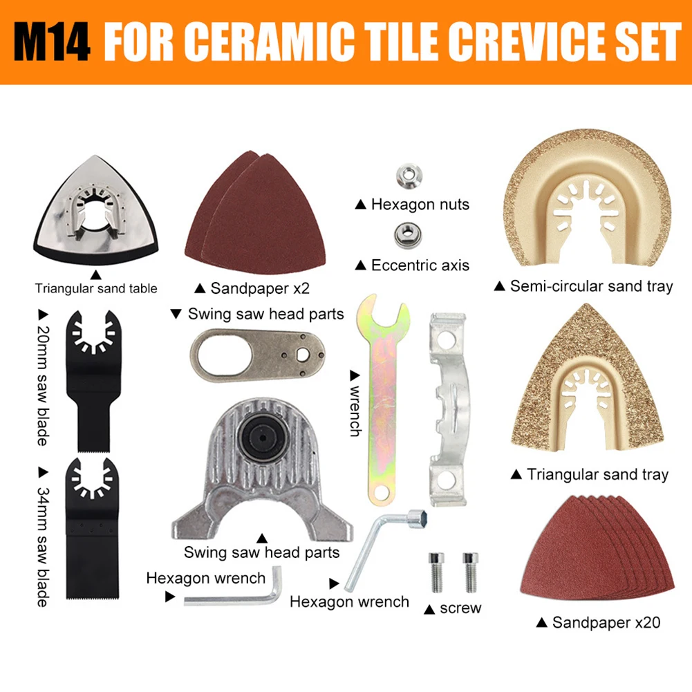 Angle Grinder Conversion Universal Head Adapter M10 Thread For Oscillating Tool For Multi-scene Work.
Angle Grinder Conversion Universal Head Adapter M10 Thread For Oscillating Tool For Multi-scene Work.