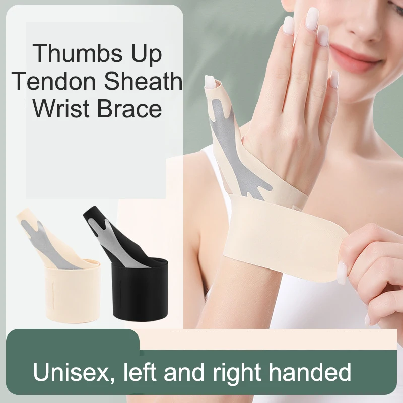 

Thumb Sleeves Tendon Sheath Wrap Wrist Brace Breathable Hand Brace High Elastic Compression Thumb Protector Cover Anti-Sprain