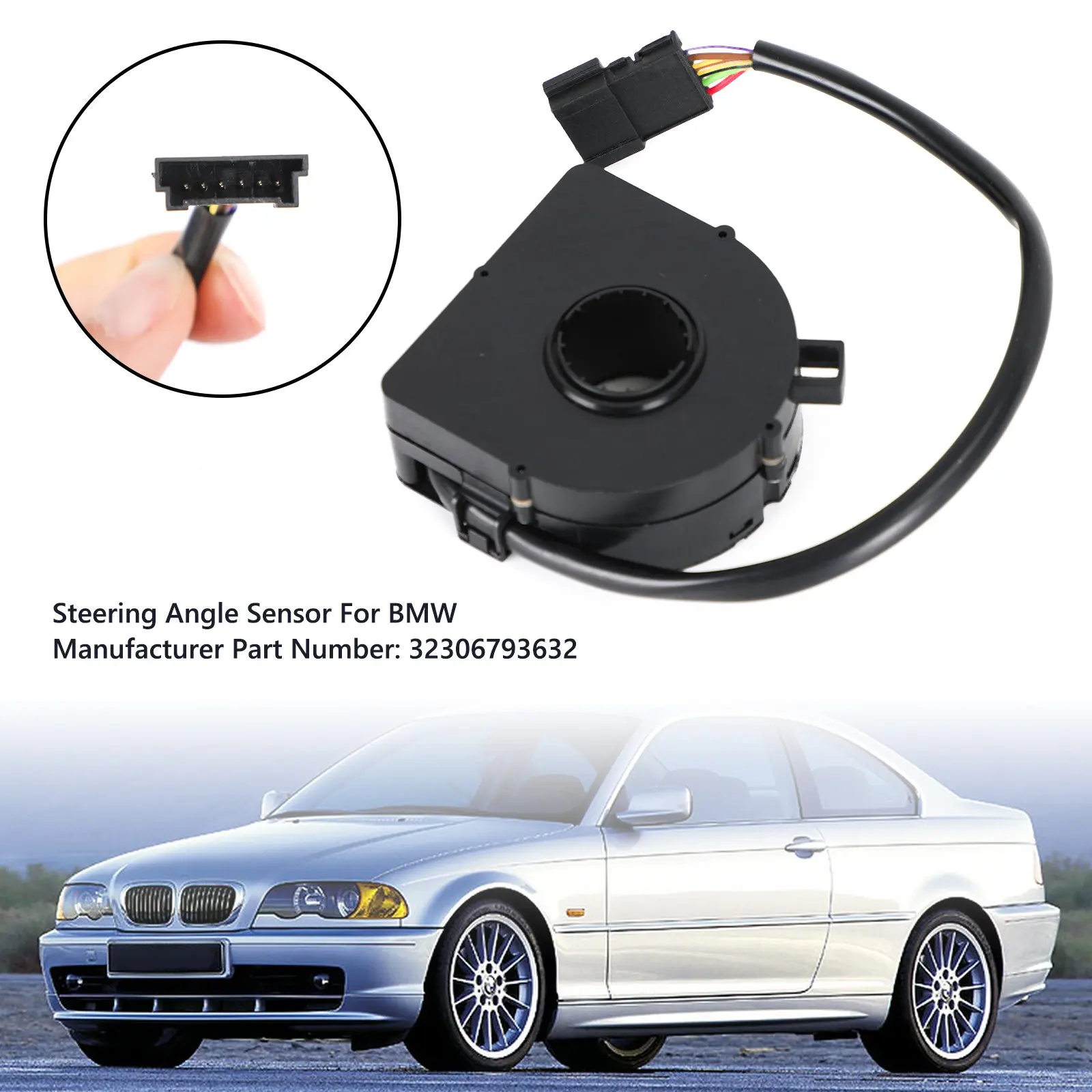 Датчик угла руля для BMW E46 E39 E53 X5 E85 E86 Z4 E83 E38 Mini R50 R52 32306789095 32306793632
Датчик угла руля для BMW E46 E39 E53 X5 E85 E86 Z4 E83 E38 Mini R50 R52 32306789095 32306793632