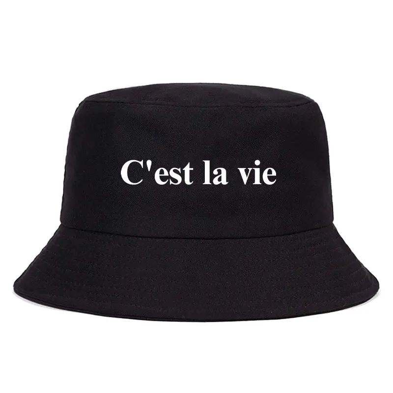 Fashion C'est La Vie Printed Reversible Bucket Hat Men Women Girls Boys for Outdoor Sports Activities Sun Beach Panama Hat
Fashion C'est La Vie Printed Reversible Bucket Hat Men Women Girls Boys for Outdoor Sports Activities Sun Beach Panama Hat