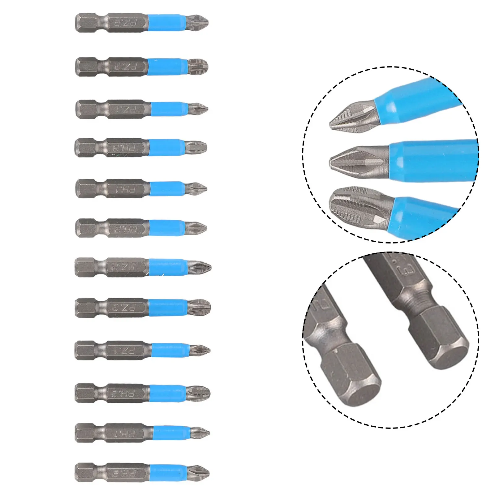 Durable High Quality Brand New Screwdriver Bit Hand Tools 1/4inch 12Pcs Hand Electric Drill PH1 PH2 PH3 PZ1 PZ2 PZ3
Durable High Quality Brand New Screwdriver Bit Hand Tools 1/4inch 12Pcs Hand Electric Drill PH1 PH2 PH3 PZ1 PZ2 PZ3