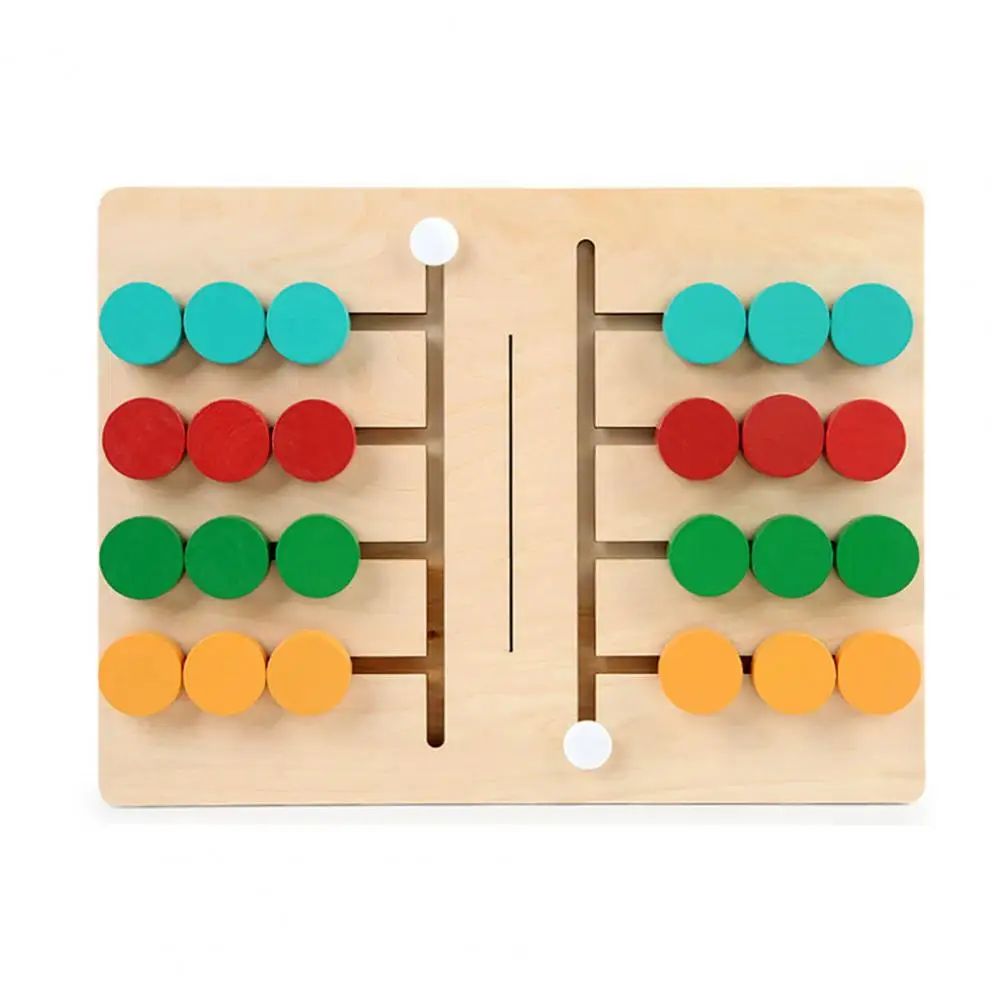 1 Set Puzzle Board Toys Wooden Blocks Interactive Toy Brain Game Logical Thinking Training Early Educational Color Sorting Toys
1 Set Puzzle Board Toys Wooden Blocks Interactive Toy Brain Game Logical Thinking Training Early Educational Color Sorting Toys