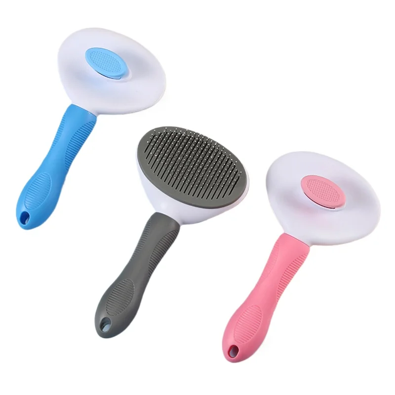 Pet Hair Removal Comb Beauty Brush Beauty Brush Silicone Handle Dog Accessories Cats Grooming Small Animals Products Home
Pet Hair Removal Comb Beauty Brush Beauty Brush Silicone Handle Dog Accessories Cats Grooming Small Animals Products Home