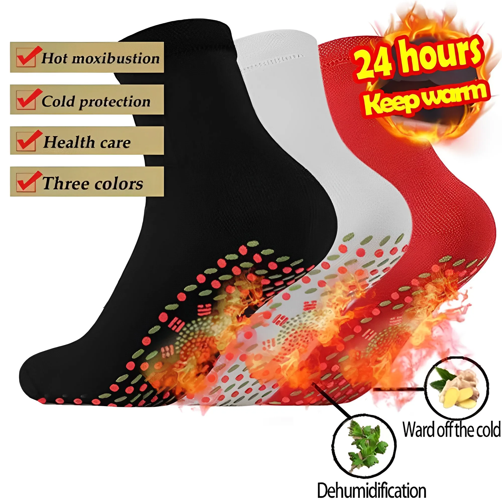 Winter Warm Socks Self-Heating Health Socks Pain Relief Outdoor Anti-Cold Therapy Magnetic Thermal Stockings for Men Women
Winter Warm Socks Self-Heating Health Socks Pain Relief Outdoor Anti-Cold Therapy Magnetic Thermal Stockings for Men Women