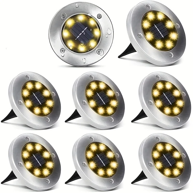 1PC Aolar Floor Lamp 8 LED Courtyard Lamp Courtyard Disc Lamp Ground Outdoor Landscape Lighting Suitable For Lawn Courtyard Pass
1PC Aolar Floor Lamp 8 LED Courtyard Lamp Courtyard Disc Lamp Ground Outdoor Landscape Lighting Suitable For Lawn Courtyard Pass