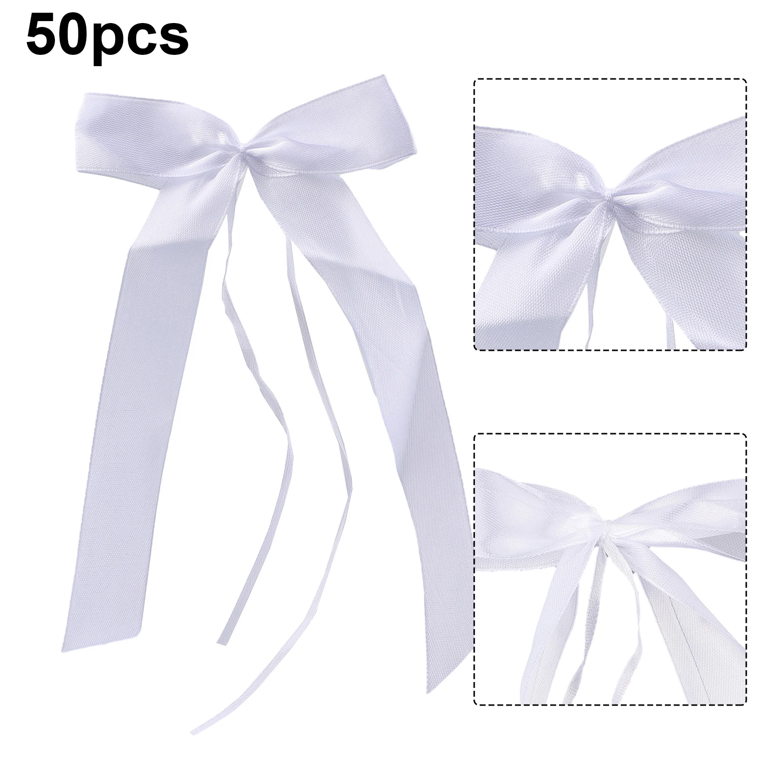 50PCS Antenna Decorative Loops White Bows Jewelry Wedding Decor Bridal Car Wrap Ribbon Bow Wedding Party Vase Decoration Gift
50PCS Antenna Decorative Loops White Bows Jewelry Wedding Decor Bridal Car Wrap Ribbon Bow Wedding Party Vase Decoration Gift