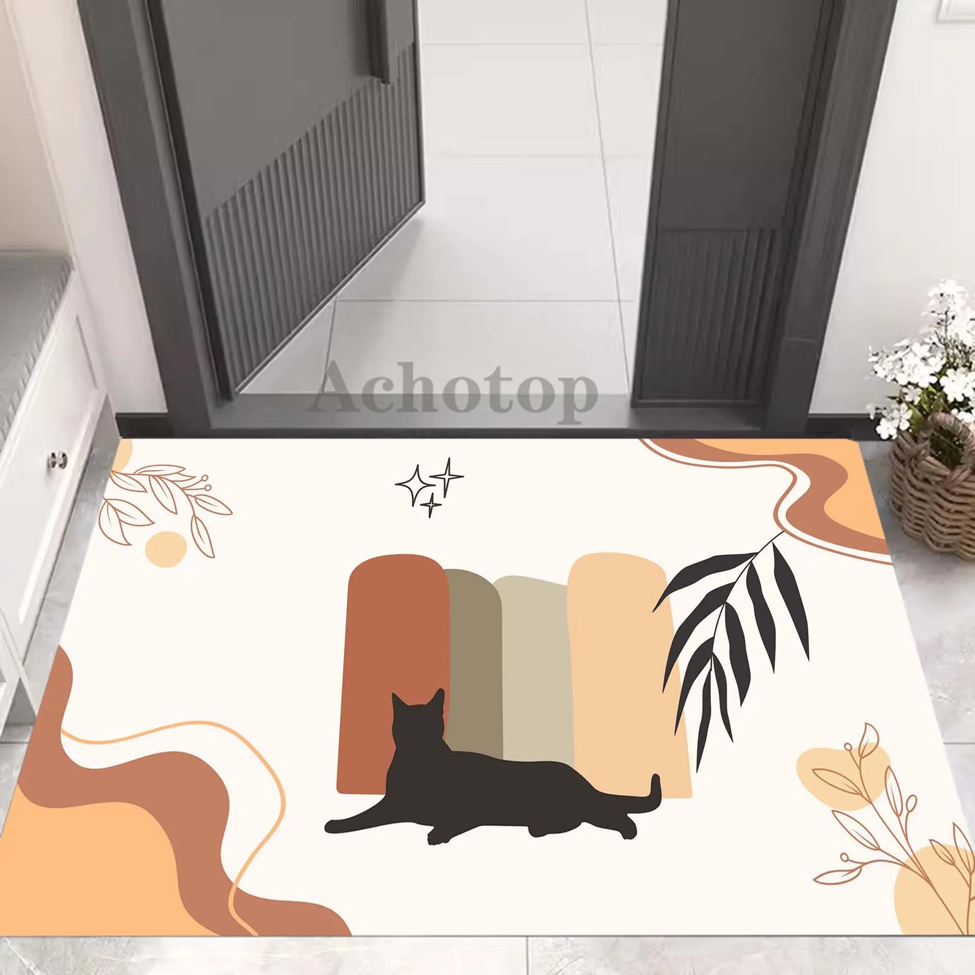 Diatom Door Mat Cat Area Rug Living Room Non-slip Entrance Door Mat Sofa Table Carpets Super Absorbent Bedroom Rug
Diatom Door Mat Cat Area Rug Living Room Non-slip Entrance Door Mat Sofa Table Carpets Super Absorbent Bedroom Rug