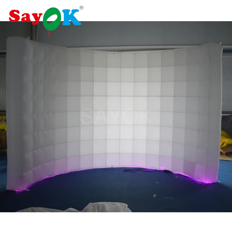 Cheap inflatable photo booth wall with led lights photo booth props for wedding
Cheap inflatable photo booth wall with led lights photo booth props for wedding