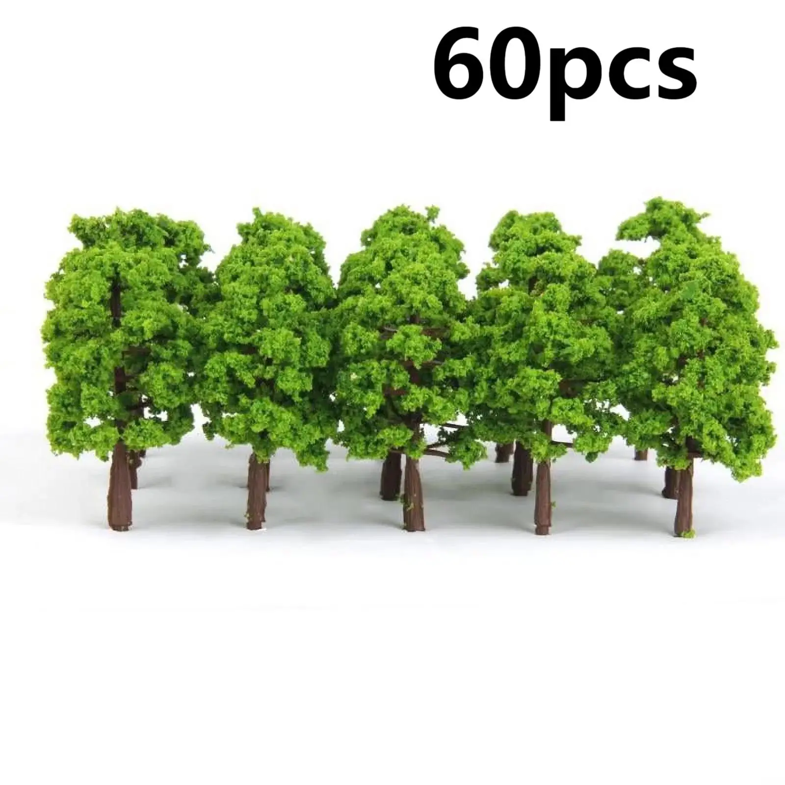 60pcs Model Tree Building Model Tree Decorative Plastic Tree Simulate Artificial Tree For Train Railway Scene Layout Decor Model
60pcs Model Tree Building Model Tree Decorative Plastic Tree Simulate Artificial Tree For Train Railway Scene Layout Decor Model
