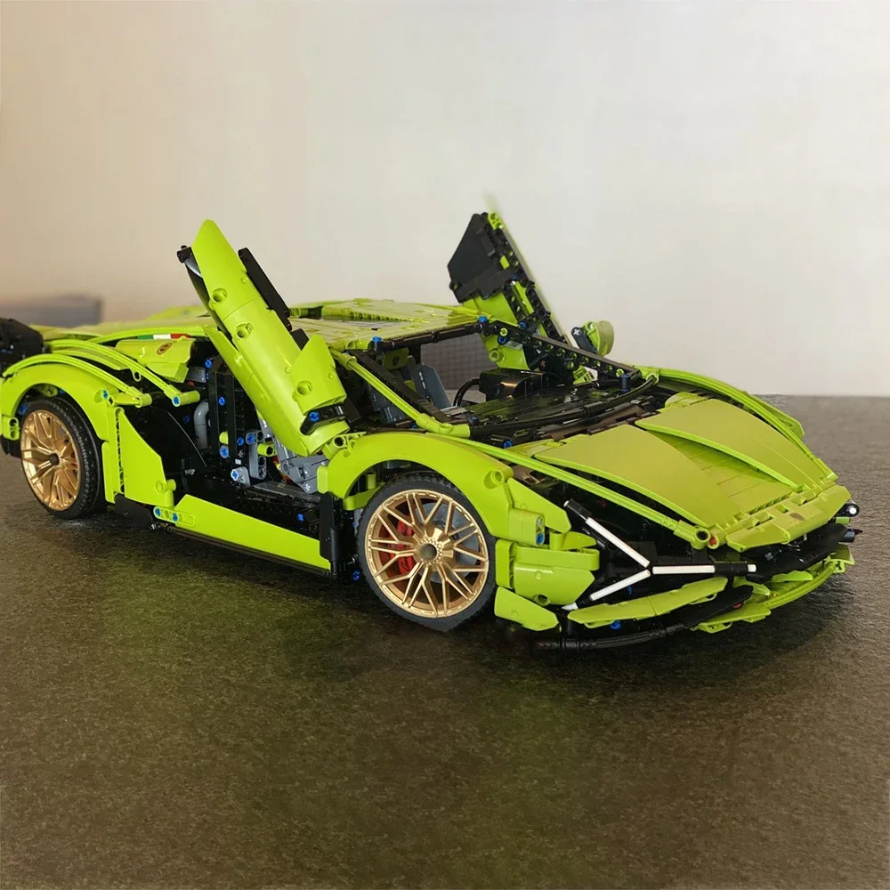 IN STOCK Champagne Lambo Technical Car Fit 42115 SIAN Roadster Model FKP37 Kit Model Building Blocks Toys Kids Christmas Gifts
IN STOCK Champagne Lambo Technical Car Fit 42115 SIAN Roadster Model FKP37 Kit Model Building Blocks Toys Kids Christmas Gifts