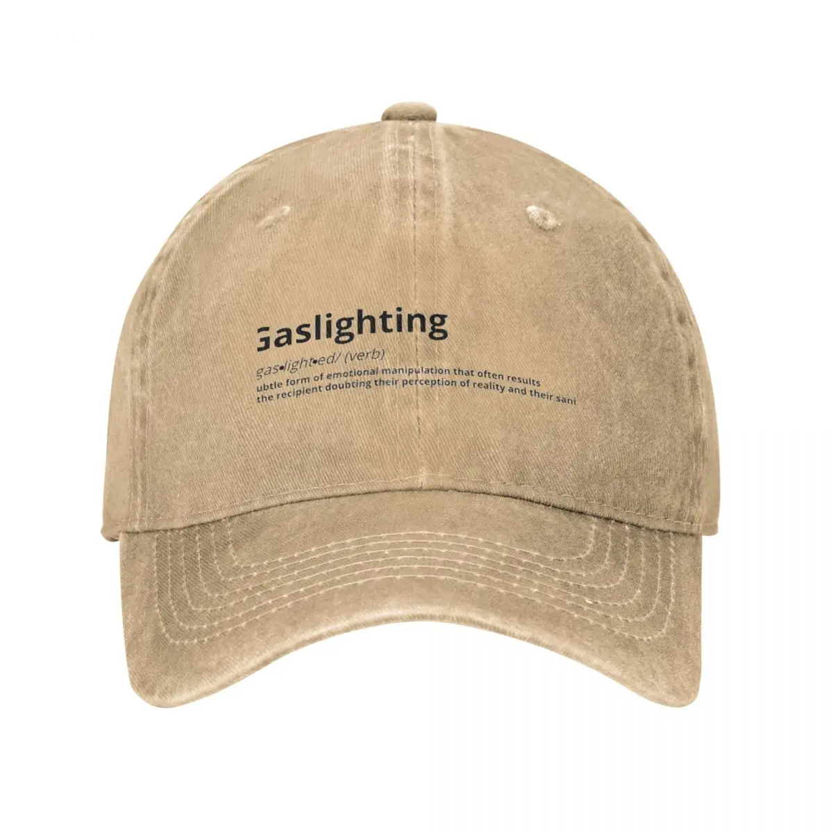 Gaslighting Cap Cowboy Hat Cap hat Visor hat for men Women's 
Gaslighting Cap Cowboy Hat Cap hat Visor hat for men Women's
