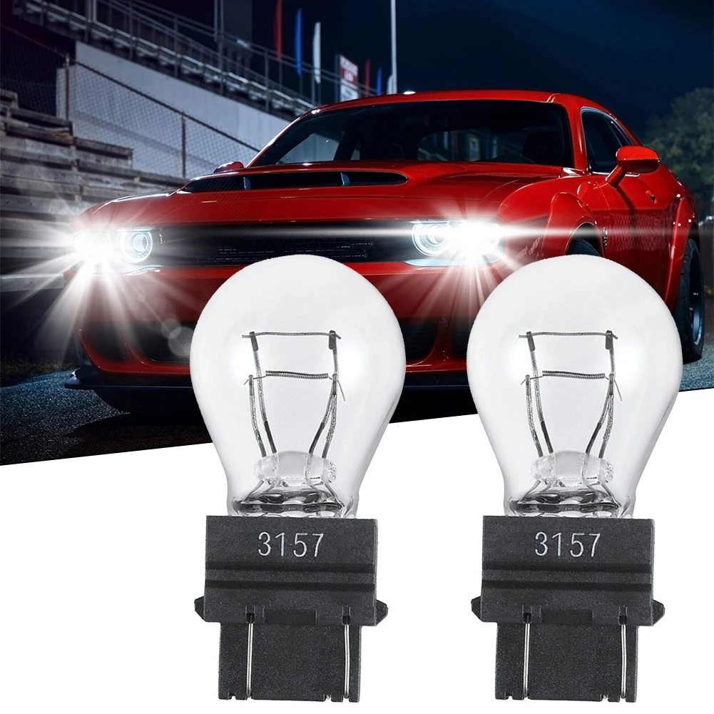 2Pcs 3000K White Halogen 54LM 12V 21W 3157 Brake Light Bulbs Brake Light Reverse Light Tail Light Turn Signal Light Quartz Glass
2Pcs 3000K White Halogen 54LM 12V 21W 3157 Brake Light Bulbs Brake Light Reverse Light Tail Light Turn Signal Light Quartz Glass