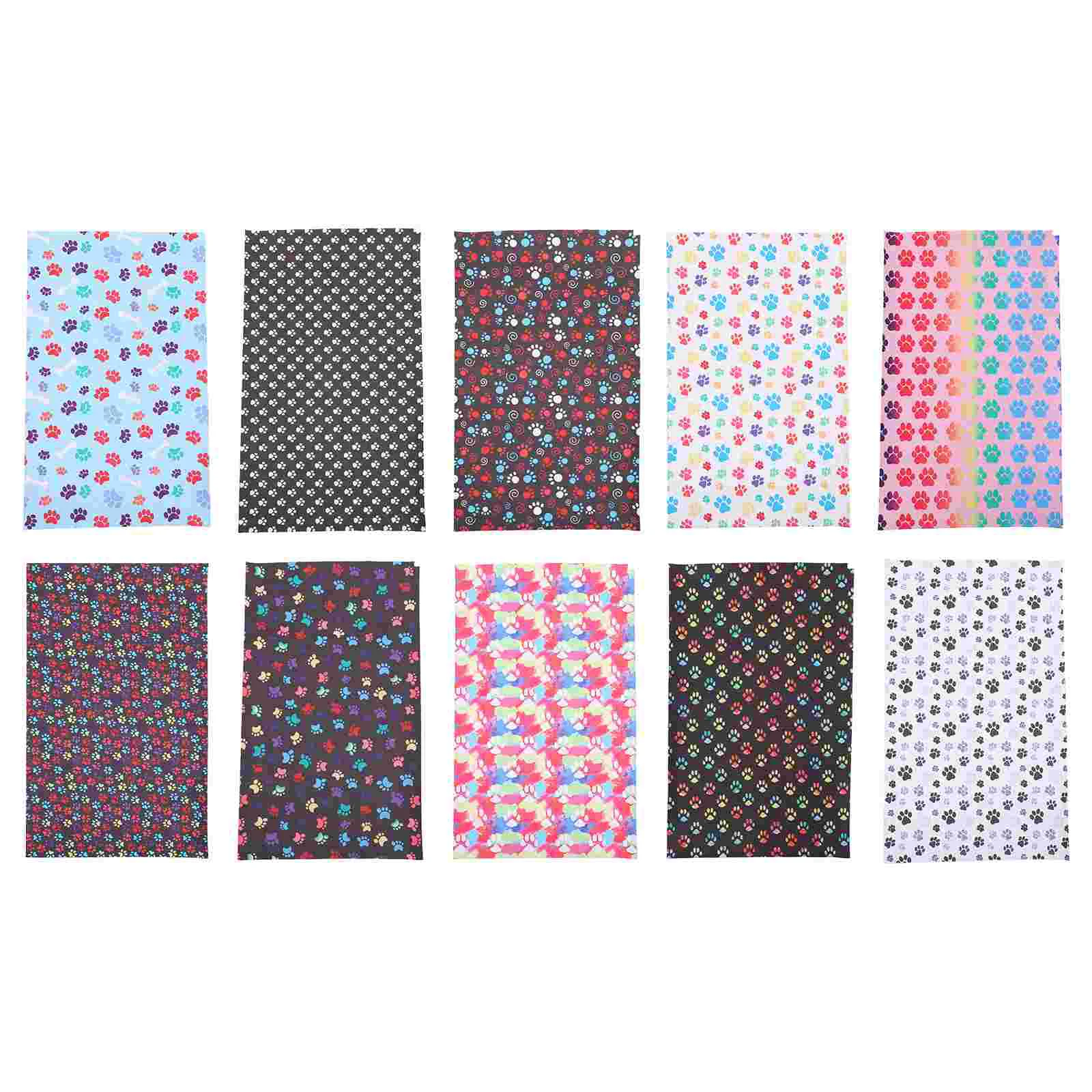 Wedding Decor Paw Print Faux Leather Sheets Animal Footprint Leather Fabric Cute Cat Puppy Bone Printed Synthetic Leather Fabric
Wedding Decor Paw Print Faux Leather Sheets Animal Footprint Leather Fabric Cute Cat Puppy Bone Printed Synthetic Leather Fabric