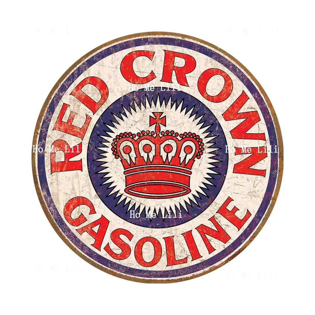 Red Crown Gasoline Aluminum Sign Nostalgic Vintage Metal Wall Decor 
Red Crown Gasoline Aluminum Sign Nostalgic Vintage Metal Wall Decor