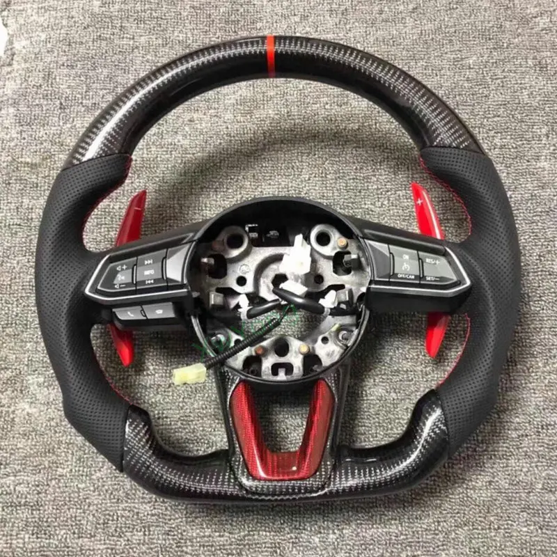 Promotion 100% Carbon Fiber With Leather Steering Wheel For Mazda Axela ATENZA CX4 CX-4 CX5 CX-5 CX30 CX-30
Promotion 100% Carbon Fiber With Leather Steering Wheel For Mazda Axela ATENZA CX4 CX-4 CX5 CX-5 CX30 CX-30