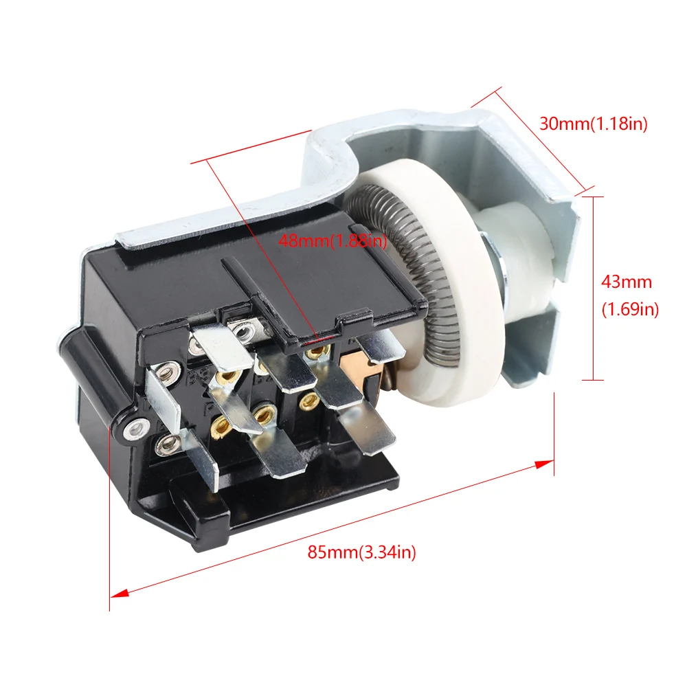 New Headlight Switch Mounted Headlight Switch For Chrysler Plymouth Dodge Jeep Pickup Analog Dash
New Headlight Switch Mounted Headlight Switch For Chrysler Plymouth Dodge Jeep Pickup Analog Dash