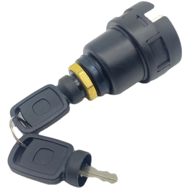 

For Yuchai YC55 60 65 85 135 230 360-8 electric door lock start switch ignition switch high quality Excavator Accessories