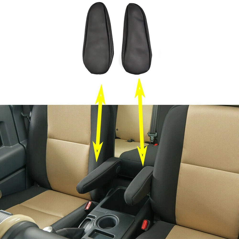2pcs For Toyota FJ Cruiser 2007-2012 Carbon Fiber Leather Seat Armrest Cover Trim Console Lid Armrest-Cover Skins Interior Parts
2pcs For Toyota FJ Cruiser 2007-2012 Carbon Fiber Leather Seat Armrest Cover Trim Console Lid Armrest-Cover Skins Interior Parts
