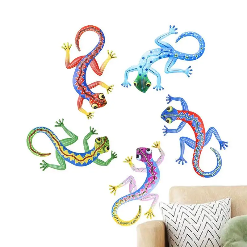 Pcs Metal Gecko Wall Decor 12 Inch Gecko Art Craft Sculptures Lizard For Outdoor Backyard Porch Lawn Fence Wall Decoration
Pcs Metal Gecko Wall Decor 12 Inch Gecko Art Craft Sculptures Lizard For Outdoor Backyard Porch Lawn Fence Wall Decoration