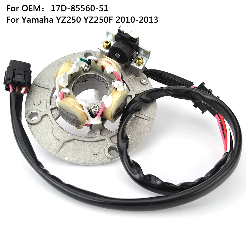 Motorcycle Stator Coil For Yamaha YZ250 YZ250F 2010 2011 2012 2013 17D-85560-51 YZ 250 250F
Motorcycle Stator Coil For Yamaha YZ250 YZ250F 2010 2011 2012 2013 17D-85560-51 YZ 250 250F