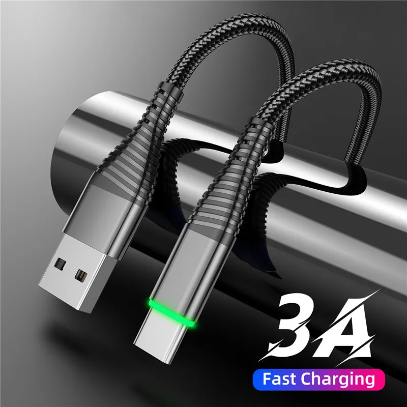 Lovebay USB Type C Cable for Samsung S10 S9 Quick Charge 3.0 Cable USB C Fast Charging for Huawei P30 Xiaomi USB-C Charger Wire
Lovebay USB Type C Cable for Samsung S10 S9 Quick Charge 3.0 Cable USB C Fast Charging for Huawei P30 Xiaomi USB-C Charger Wire