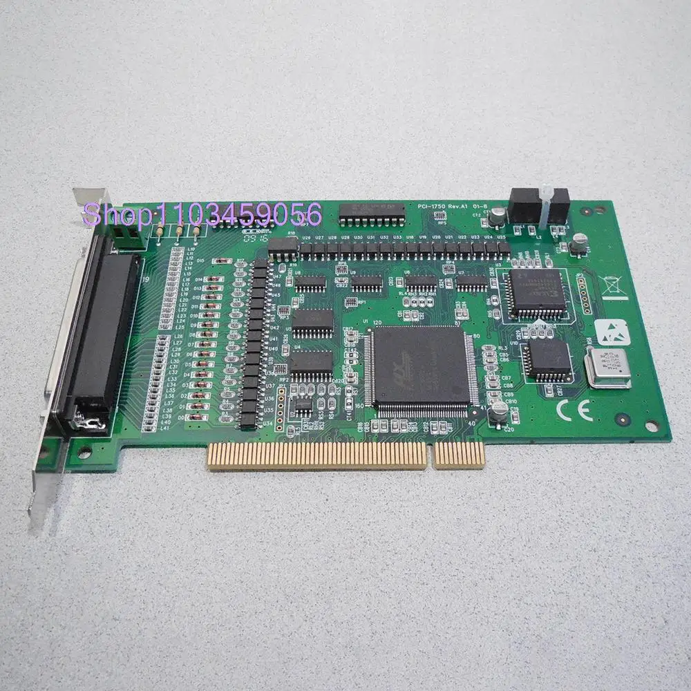 

Счетчик-карта 32-полосная Изолированная цифровая Входная/Выходная плата для захвата данных ввода-вывода для Advantech Rev PCI-1750. A1