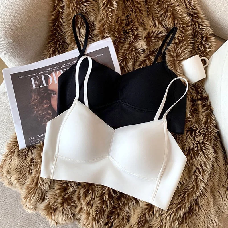 Seamless Ladies Underwear V-neck No Steel Ring Small Chest Gathered Adjustable Small Comfortable Thin Top Bra
Seamless Ladies Underwear V-neck No Steel Ring Small Chest Gathered Adjustable Small Comfortable Thin Top Bra