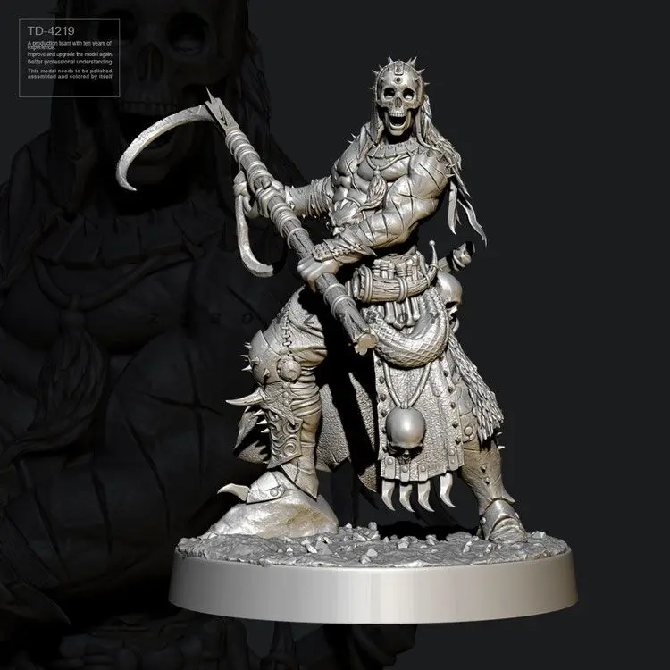 50mm Unpainted Resin Model DIY Toy Garage kit Model Kits Figure Colorless And Unassembled TD-4219
50mm Unpainted Resin Model DIY Toy Garage kit Model Kits Figure Colorless And Unassembled TD-4219