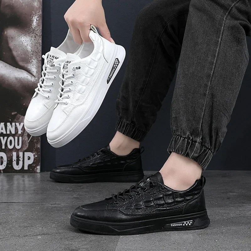 Cate shoes men's 2024 new autumn all-black casual leather shoes trendy and versatile British style soft-soled crocodile pattern
Cate shoes men's 2024 new autumn all-black casual leather shoes trendy and versatile British style soft-soled crocodile pattern