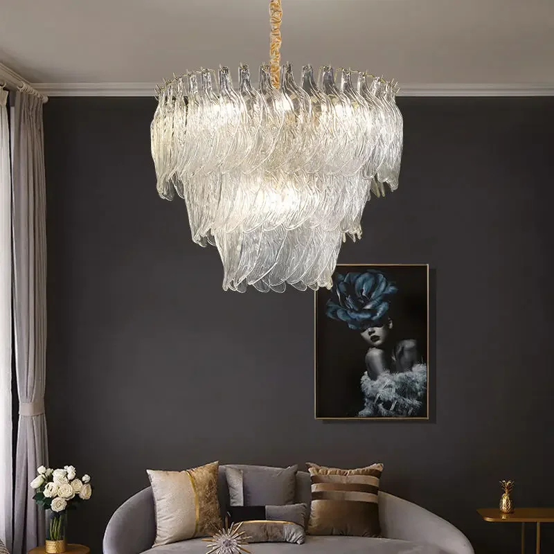 New Design Modern Style Golden Chandelier Creative Art Handmade Glass Lamp Bedroom Living Room Round Dining Room Rectangular
New Design Modern Style Golden Chandelier Creative Art Handmade Glass Lamp Bedroom Living Room Round Dining Room Rectangular