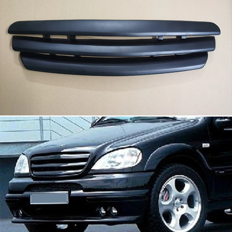 Для Mercedes Benz M class W163 1998-2005 год гоночная решетка матовый черный Гриль комплект аксессуаров для кузова
Для Mercedes Benz M class W163 1998-2005 год гоночная решетка матовый черный Гриль комплект аксессуаров для кузова