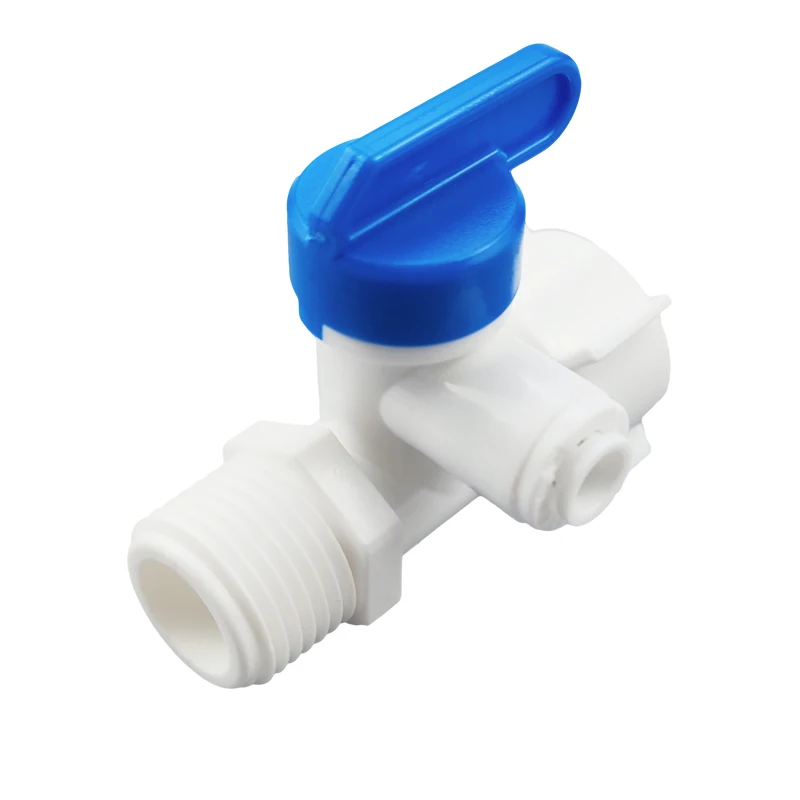Reverse Osmosis RO Tee Plastic Ball Valve 1/4" 3/8" Hose Quick Coupling 1/2" Male 3 Way Faucet Water Purifier Tap Connector
Reverse Osmosis RO Tee Plastic Ball Valve 1/4" 3/8" Hose Quick Coupling 1/2" Male 3 Way Faucet Water Purifier Tap Connector