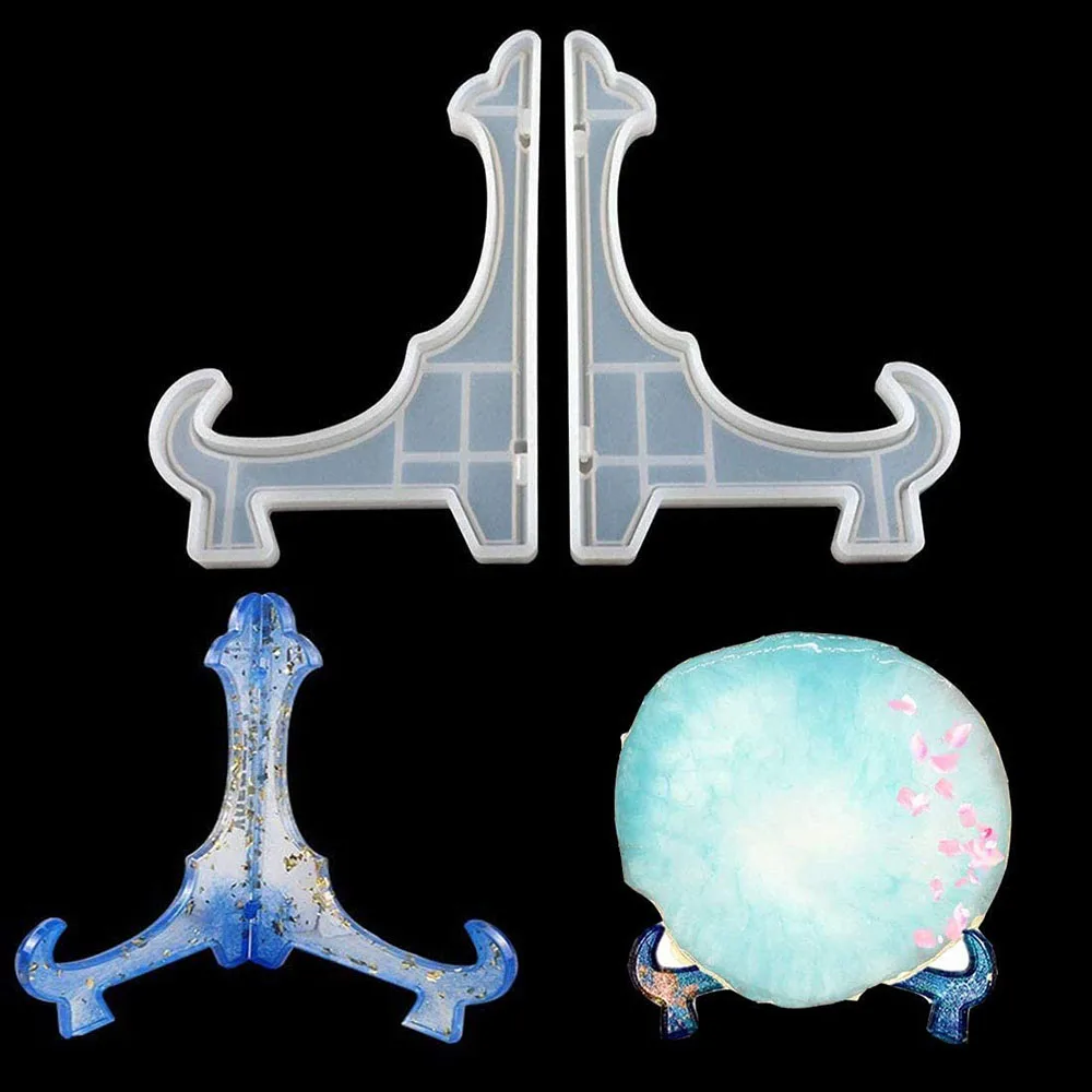 Photo Holder Stand Resin Mold DIY Epoxy Display Stand/Plate Holder DIY Craft Pictures Frame Artworks Holder Silicone Mold Making 
Photo Holder Stand Resin Mold DIY Epoxy Display Stand/Plate Holder DIY Craft Pictures Frame Artworks Holder Silicone Mold Making
