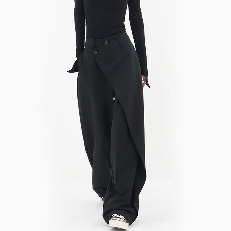 Irregular High Waist Wide Leg Pants Women Y2K Summer Fashion Patchwork Casual Solid Loose Straight Trousers Harajuku Streetwear
Irregular High Waist Wide Leg Pants Women Y2K Summer Fashion Patchwork Casual Solid Loose Straight Trousers Harajuku Streetwear