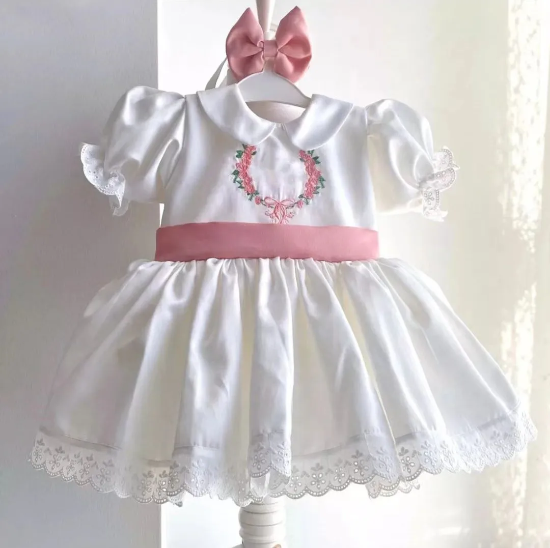 0-12Y Baby Girl Summer Letter Customized Turkish Vintage Princess Ball Gown Dress for Birthday Eid Baptism Casual
0-12Y Baby Girl Summer Letter Customized Turkish Vintage Princess Ball Gown Dress for Birthday Eid Baptism Casual