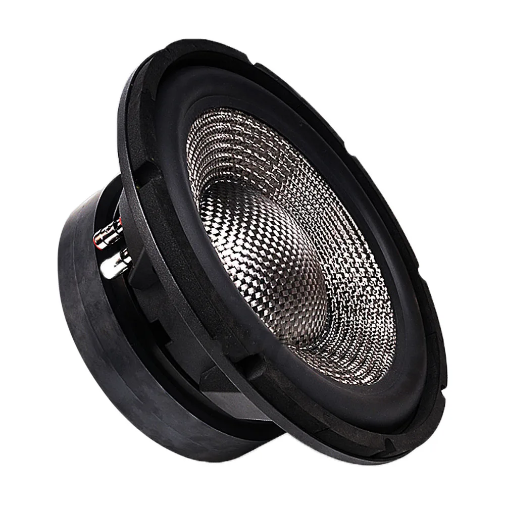 

PT-210 12 Inch 100 MM Foam Edge Subwoofer Speaker Carbon Fiber Paper Cone 220 Magnetic Dual Magnetic 800-1600W 4/8Ohm